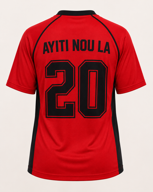 Ayiti Nou La Jersey - Red Eclipse