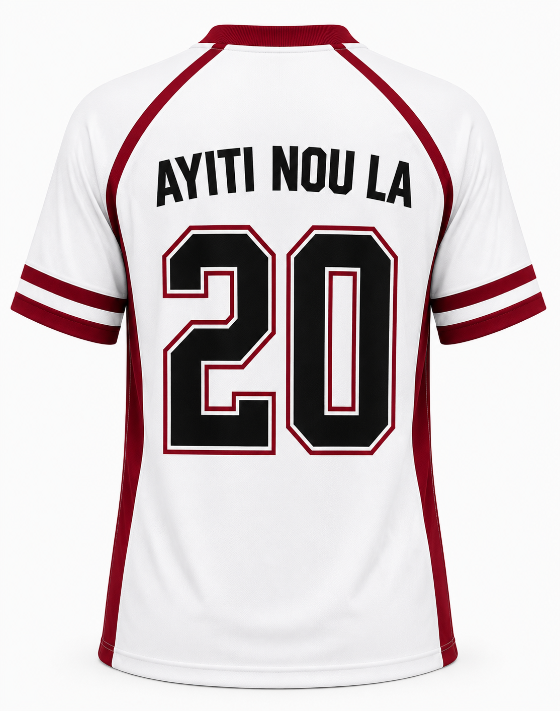 Ayiti Nou La Jersey - White Flame